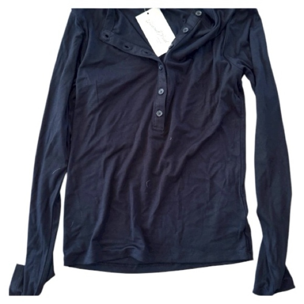 Universal Thread Black Button Down Shirt - Picture 2 of 3